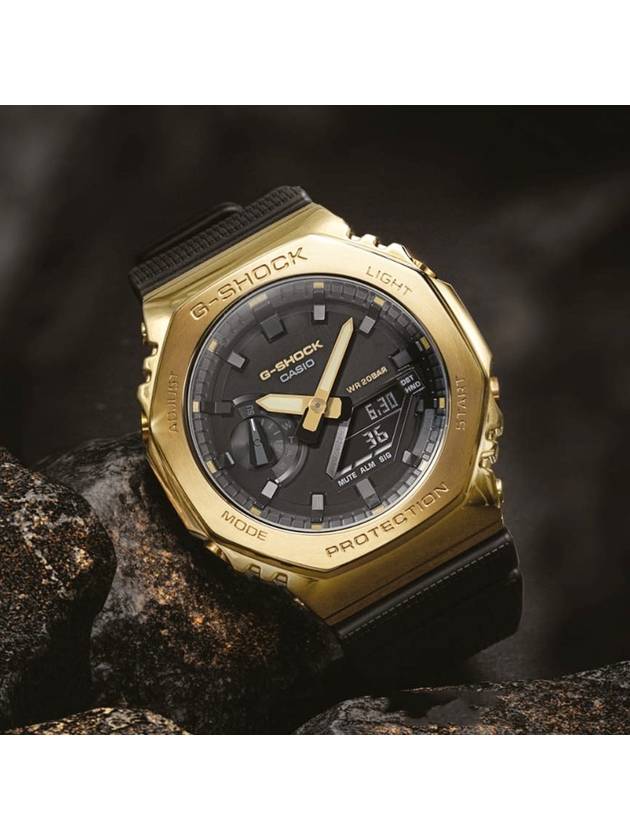 Ziyal Oak Digital Analog Watch Black Gold - G-SHOCK - BALAAN 2