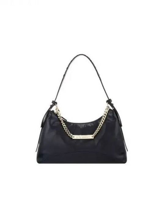 Women s Debossing Logo Small Chain Shoulder Bag Black 270776 - ARMANI EXCHANGE - BALAAN 1