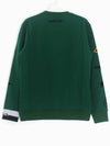 18FW Velvet Hammer Point Sweatshirt Dark Green RMJE0052 44 - LANVIN - BALAAN 2