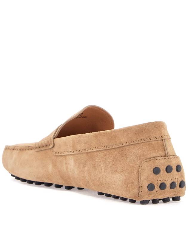 bisquit leather moccasin with rubber sole - TOD'S - BALAAN 3