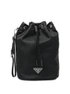 Re-Nylon Drawstring Pouch Black - PRADA - BALAAN 2