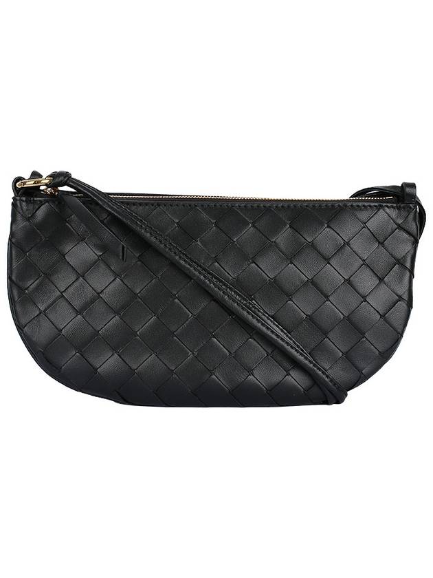 Intrecciato Shoulder Bag Black - BOTTEGA VENETA - BALAAN 2