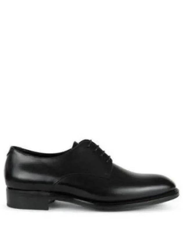 Adrien Leather Derby Black - SAINT LAURENT - BALAAN.