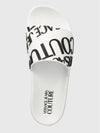 Logo Slippers White - VERSACE - BALAAN 3