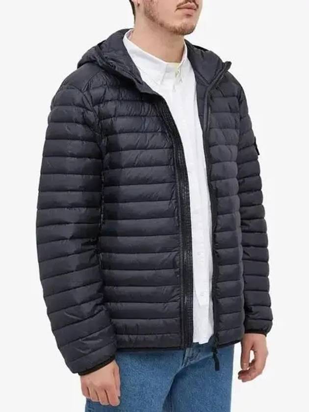 Loom Woven Chambers R-Nylon Down-TC Packable Jacket Navy - STONE ISLAND - BALAAN 4