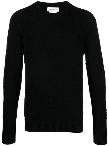 Skull Knit Cotton Jumper 775862Q1A711000 B0710986993 - ALEXANDER MCQUEEN - BALAAN 1