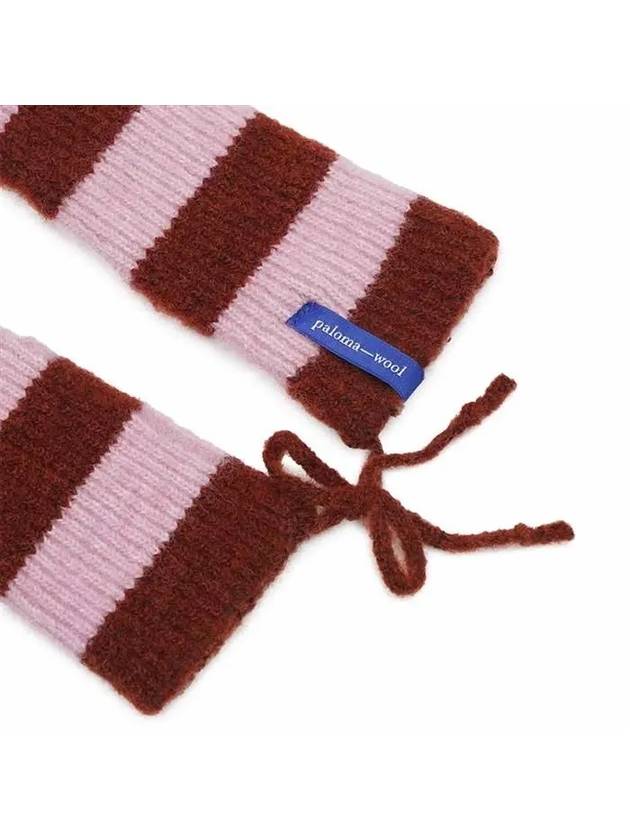 Long knit bicolor gloves pink RJ9014 PK - PALOMA WOOL - BALAAN 5