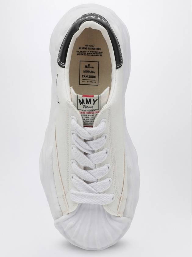 Blakey OG Sole Canvas Low Top Sneakers White - MAISON MIHARA YASUHIRO - BALAAN 5