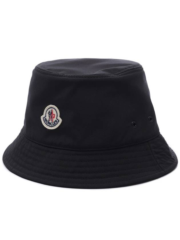 Women s Logo Patch Bucket Hat 3B00052 57843 999 24F - MONCLER - BALAAN 3