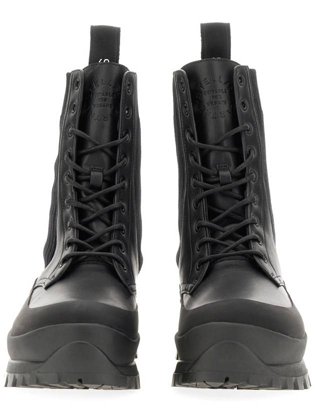 Trace Combat Walker Boots Black - STELLA MCCARTNEY - BALAAN 3