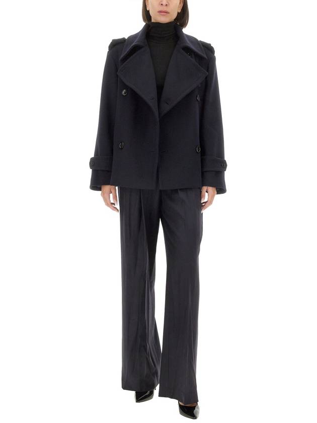 Women s Laveno double coat navy - MAX MARA - BALAAN 3