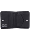 Stitch Leather Compact Half Wallet Black - MAISON MARGIELA - BALAAN 5