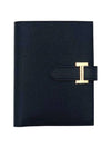 Bearn Compact Half Wallet Blue Indigo - HERMES - BALAAN 2