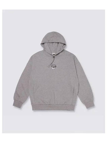 Side pocket hooded sweatshirt heather gray VN000KCYHTG1 - VANS - BALAAN 1