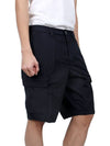 Light Stretch Cotton Bermuda Regular Fit Shorts Navy - STONE ISLAND - BALAAN 4