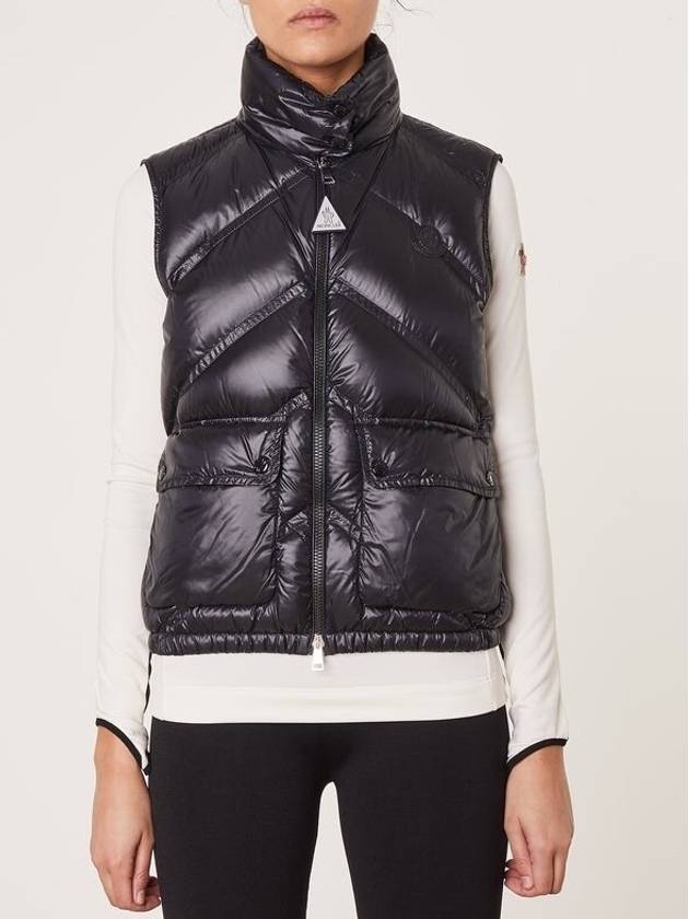 Hossegor Padding Vest Black - MONCLER - BALAAN 7