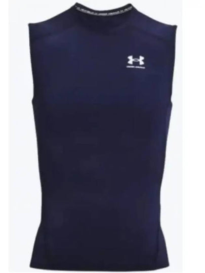 Men's Heat Gear Sleeveless Navy - UNDER ARMOUR - BALAAN 2