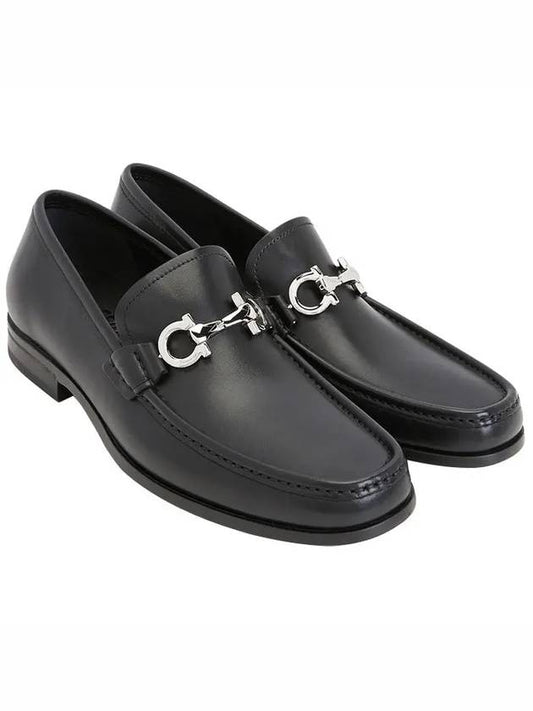 Chris Gancini Reversible Loafers Black - SALVATORE FERRAGAMO - BALAAN 2