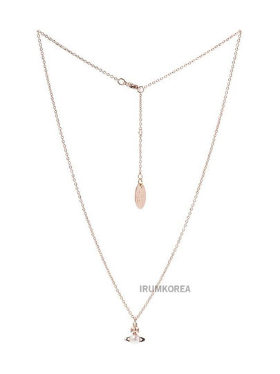 Balbina Pearl Pendant Necklace Pink Gold - VIVIENNE WESTWOOD - BALAAN 2