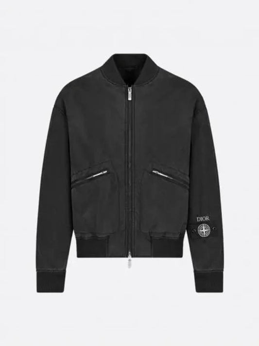 x stone island bomber jacket black - DIOR - BALAAN 2