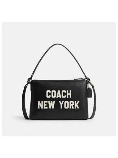 Relay Pouch with Graphics CU107 BLK - COACH - BALAAN 1