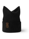 Knit Resille Square Beanie Black - LOUIS VUITTON - BALAAN 2