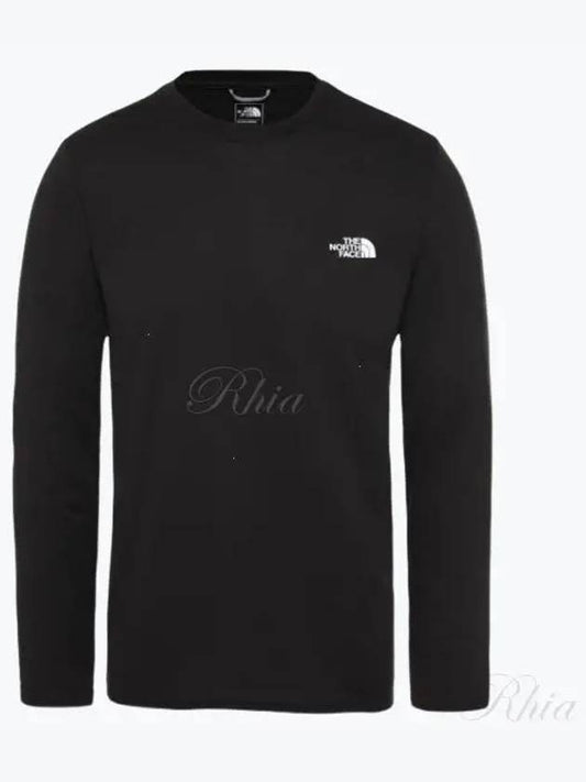 Men's Reaxion AMP Crew Neck Long Sleeve T-Shirt Black - THE NORTH FACE - BALAAN 2