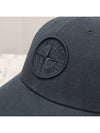 6 Panel Ball Cap Navy - STONE ISLAND - BALAAN 5