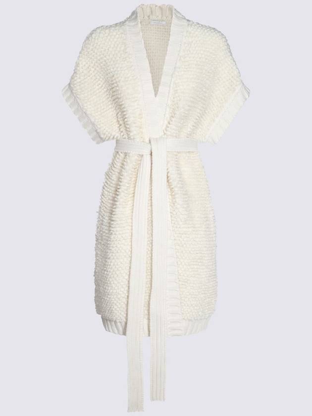 Malo White Wool Knitwear Dress - MALO - BALAAN 1