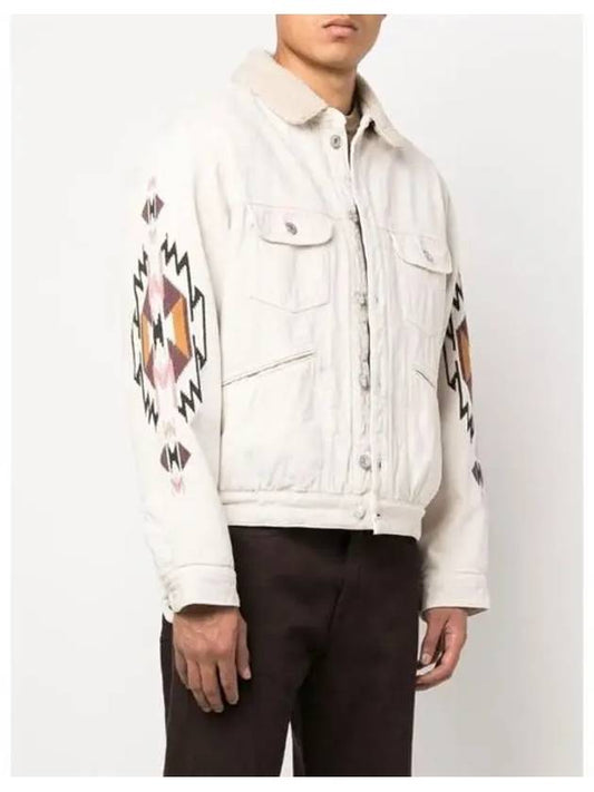 Men's JENSON Winter Embroidery Jacket VE1842 22A026H 23EC - ISABEL MARANT - BALAAN 2