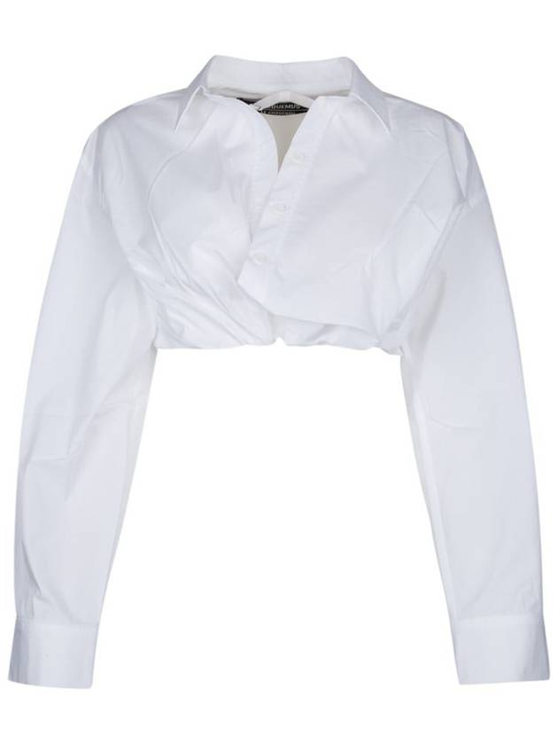 La Chemise Bahia Courte Shirt White - JACQUEMUS - BALAAN 2