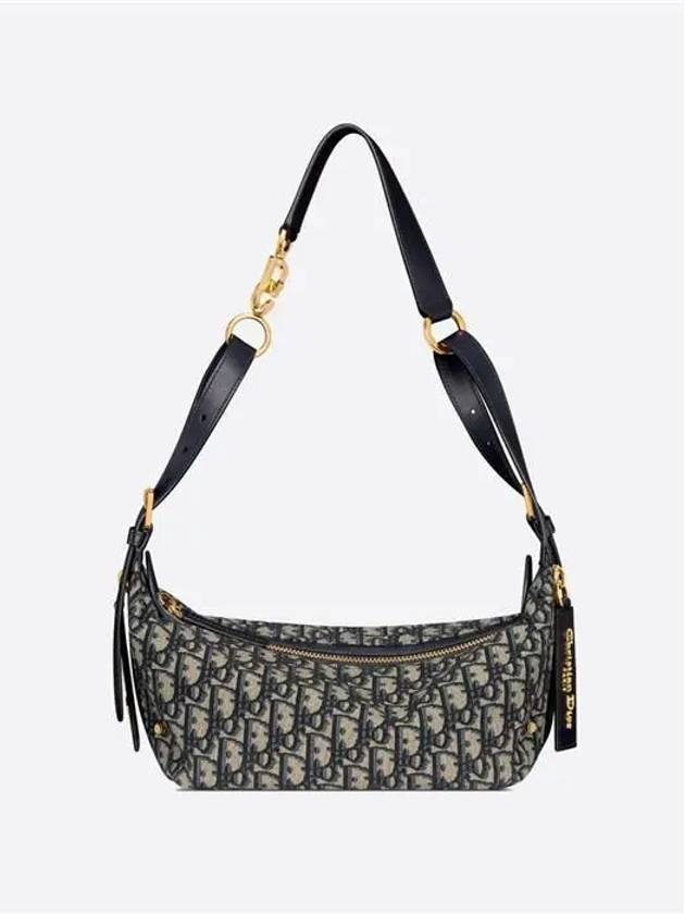 D-Journey Oblique Jacquard Small Shoulder Bag Blue - DIOR - BALAAN 2