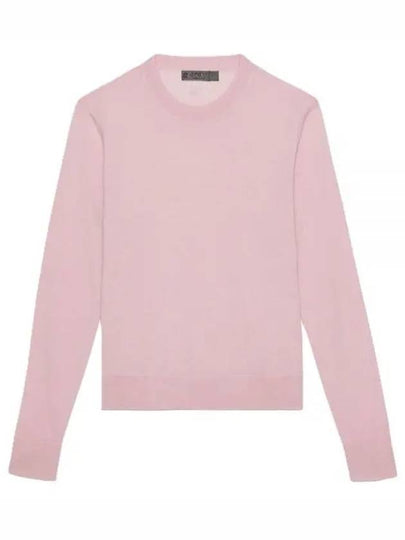 Talk Buddy To Me Crew Neck Merino Wool Knit Top Pink - G/FORE - BALAAN 2