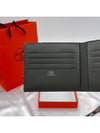 Citizen Twill Compact Wallet Evercolor Gris Meyer Bleu De France Bleu Saphir Grey - HERMES - BALAAN 4