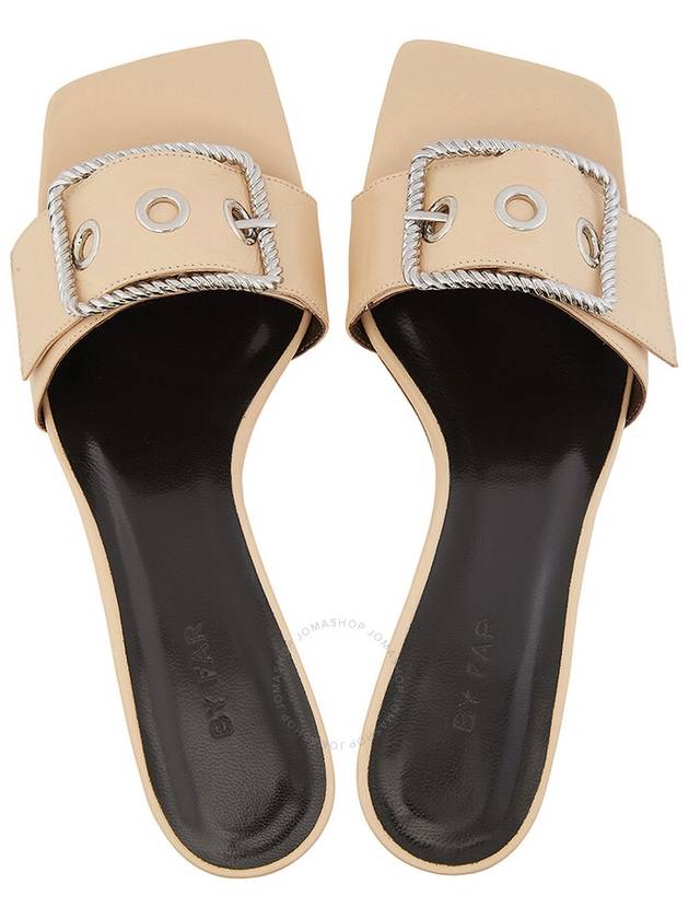 By Far Ladies Davina Sable Nappa Leather Sandals, Brand Size 35 ( US Size 5 ) - BY FAR - BALAAN 3