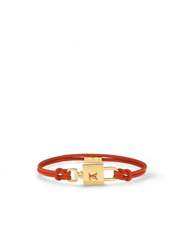 LV Padlock Bracelet Orange - LOUIS VUITTON - BALAAN 1