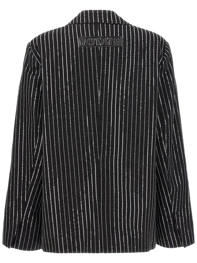 Rotate Birger Christensen Sequin Pinstripe Blazer - ROTATE - BALAAN 2