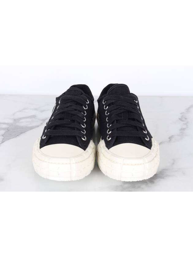 Cassette wheel triangle logo sneakers 6 5 255 - PRADA - BALAAN 2