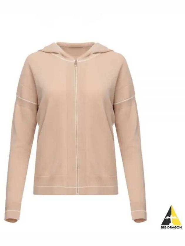 Women s Pluto Hooded Jacket Beige 63460529 - MAX MARA - BALAAN 1