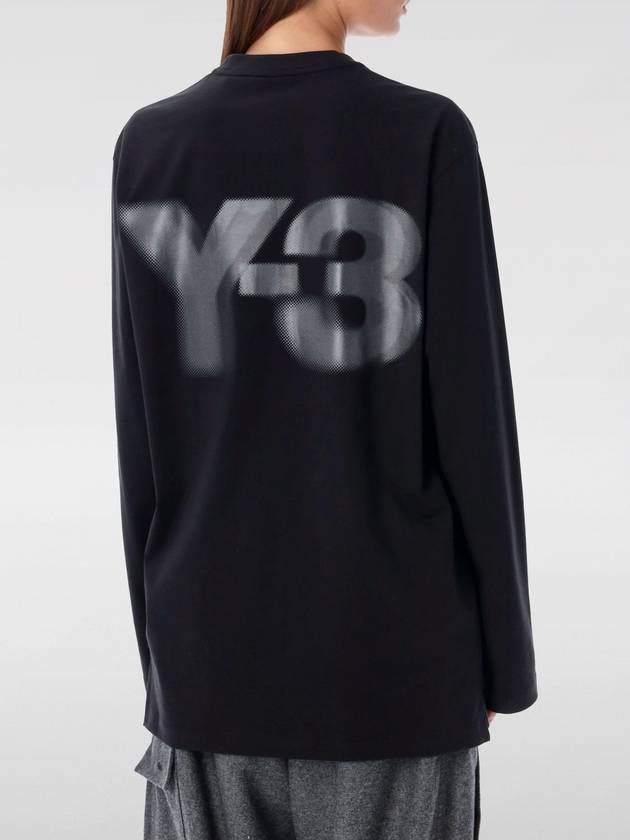 Logo long sleeve t shirt black - Y-3 - BALAAN 3