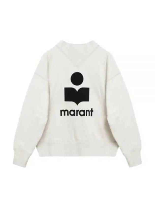 Moby Logo Print Sweatshirt Ecru - ISABEL MARANT - BALAAN 2