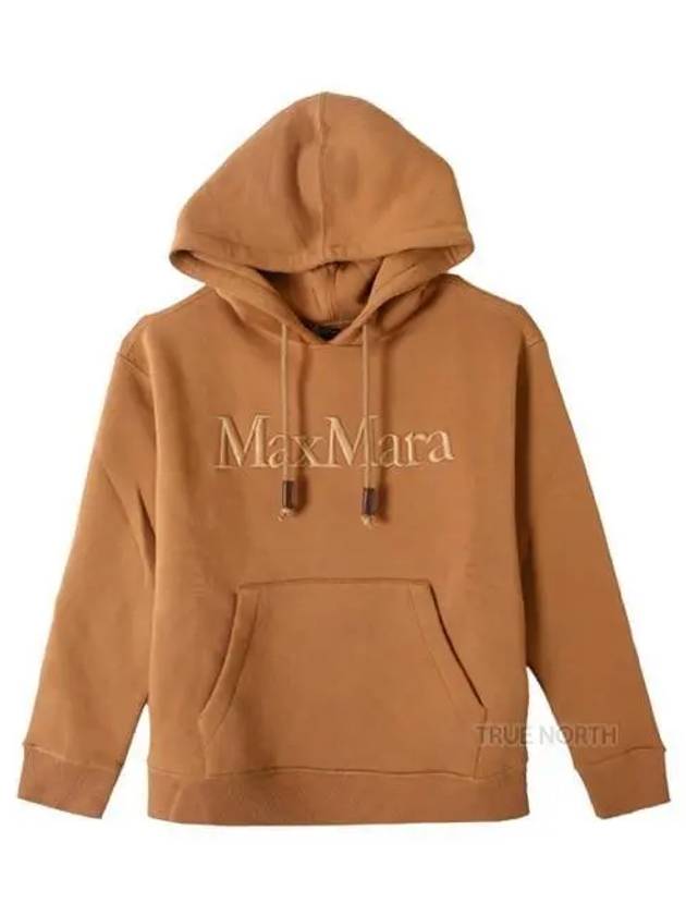 Women 2419921011600 002 Agre Hooded Sweatshirt Camel 1061093 - MAX MARA - BALAAN 1