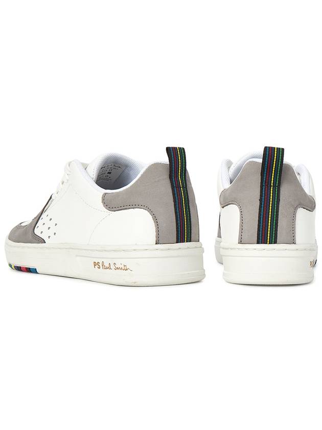 M2S COS02 LLEA 01 COSMO White Leather Sneakers - PAUL SMITH - BALAAN 7