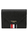 Envelope Card Wallet Black - THOM BROWNE - BALAAN 2