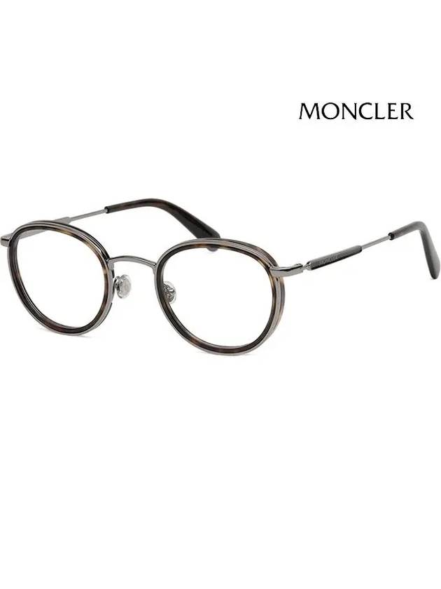 Eyewear Round Eyeglasses Dark Havana - MONCLER - BALAAN 2