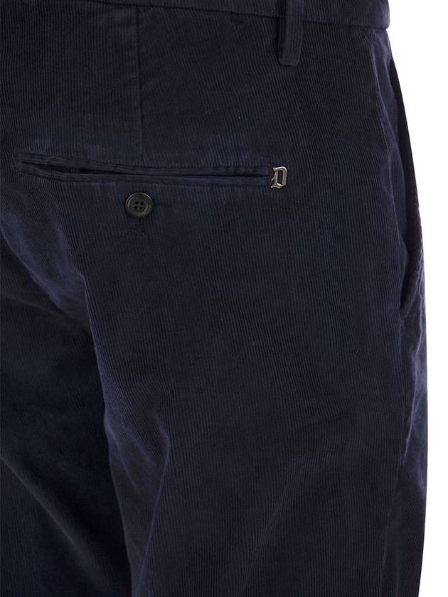 Denim Straight Pants UP235 VS0028X TRT 890 NAVY BLUE - DONDUP - BALAAN 5