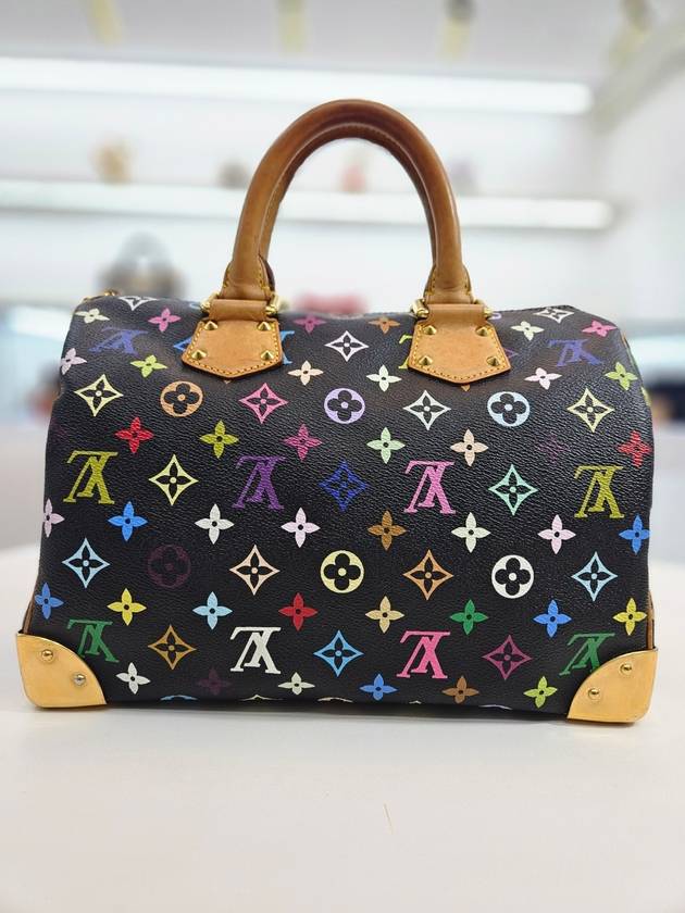 Monogram Black Multi Speedy 30 Tote Bag M92642 - LOUIS VUITTON - BALAAN 5