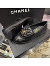 Loafers Lambskin Gold Black - CHANEL - BALAAN 9