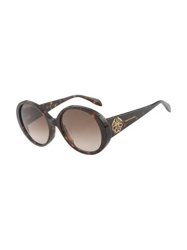 Sunglasses AM0285S 003 Round Acetate Women - ALEXANDER MCQUEEN - BALAAN 4