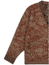 Miro knit cardigan red brown I5WC01RB - IOEDLE - BALAAN 6